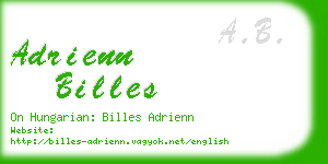 adrienn billes business card